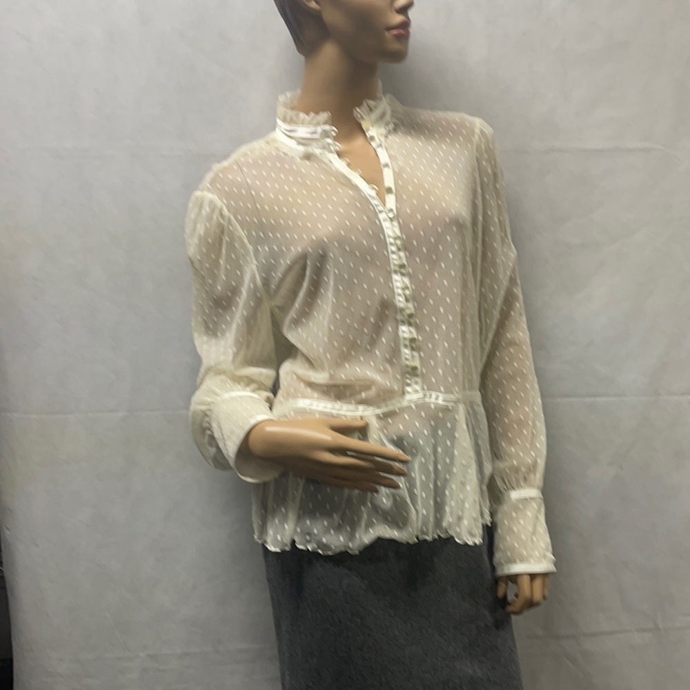 INC International Concepts Long Sleeve Blouse